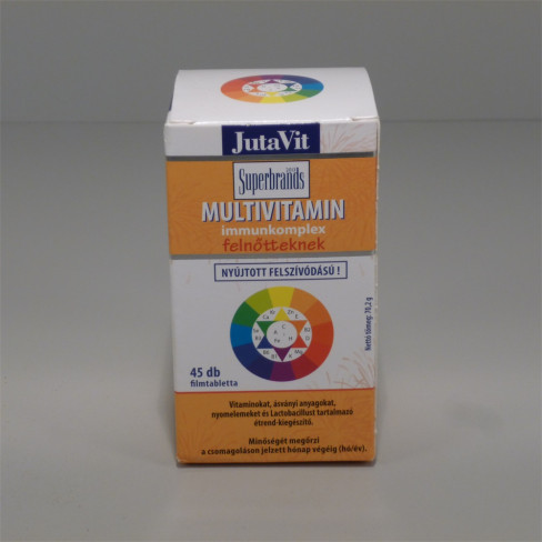 Vásároljon Jutavit multivitamin immunkomplex tabletta felnőtt 45db terméket - 1.998 Ft-ért