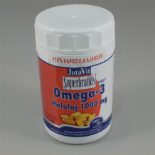 Jutavit omega-3 halolaj kapszula 1000mg 100db