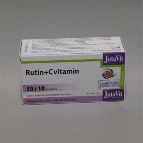 Vásároljon Jutavit rutin+c vitamin tabletta 60db terméket - 1.202 Ft-ért