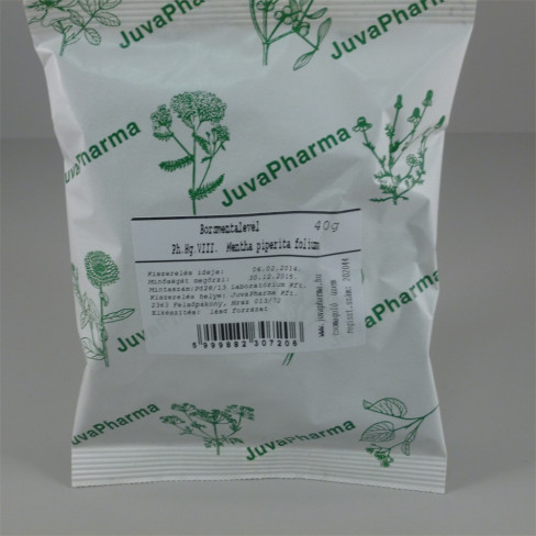 Vásároljon Juvapharma borsosmentalevél tea 40g terméket - 234 Ft-ért