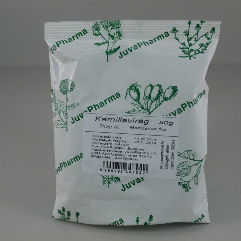 Vásároljon Juvapharma kamillavirág tea 50g terméket - 394 Ft-ért