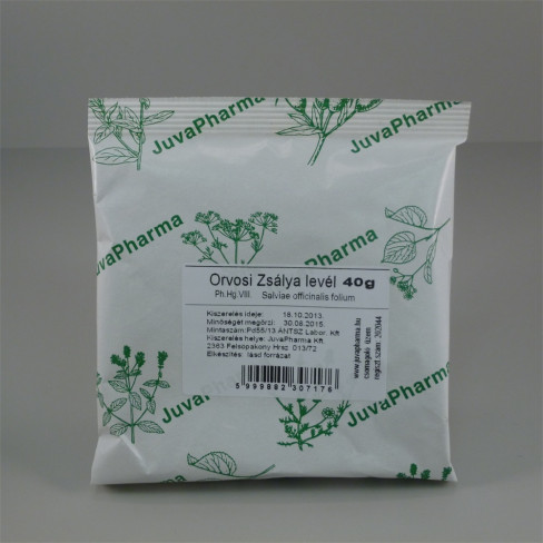 Vásároljon Juvapharma orvosi zsálya levél tea 40g terméket - 301 Ft-ért