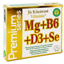 Jó közérzet prémium mg+b6+se+d3 30db
