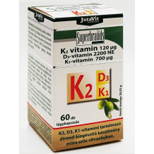Jutavit k2-vitamin 120 d3-vitamin 2200ne k1-vitamin 700 60db