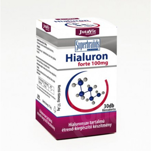 Vásároljon Jutavit hialuron forte 100 mg tabletta 30db terméket - 3.006 Ft-ért