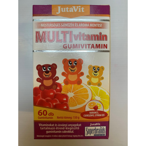 Vásároljon Jutavit multivitamin gumivitamin 60db terméket - 1.998 Ft-ért