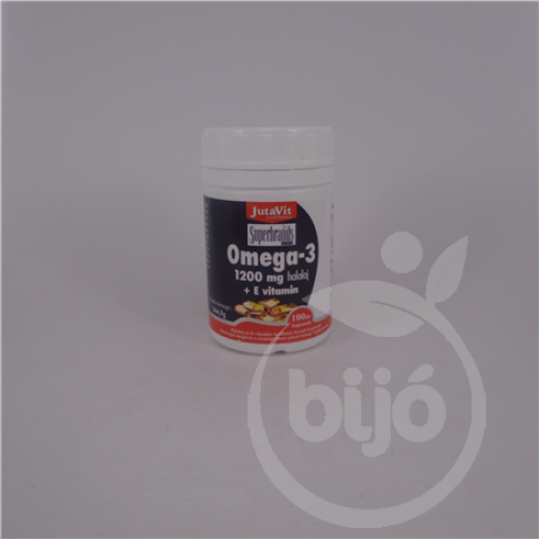 Vásároljon Jutavit omega-3 halolaj + e-vitamin 1200 mg 100db terméket - 2.051 Ft-ért