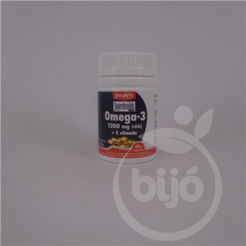 Vásároljon Jutavit omega-3 halolaj + e-vitamin 1200 mg 40db terméket - 1.202 Ft-ért