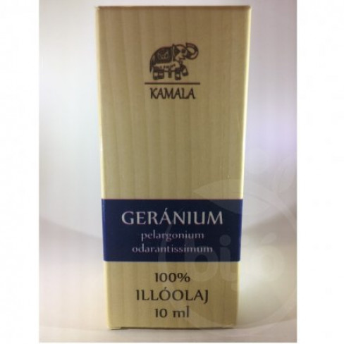 Vásároljon Kamala dobozos illóolaj geránium 10ml terméket - 1.244 Ft-ért
