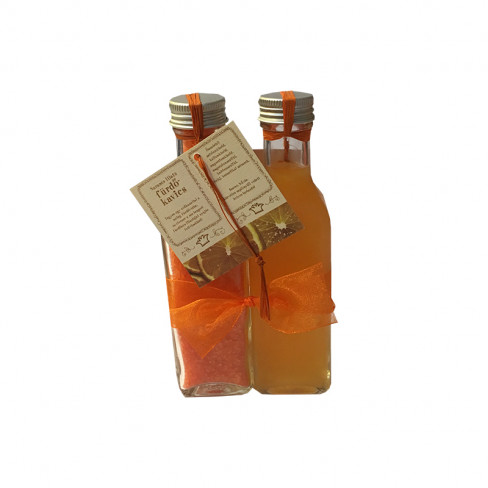 Vásároljon King glass duó narancs fürdőkristály+habfürdő csomag 1db terméket - 1.556 Ft-ért