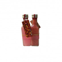 King glass duó rózsa fürdőkristály+habfürdő csomag 1db