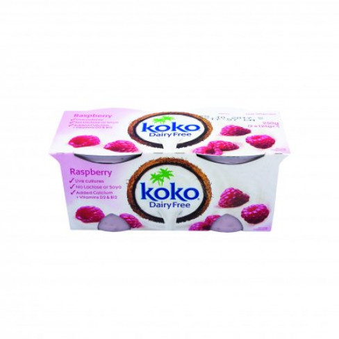 Vásároljon Koko kókuszghurt málnás 2x125g 250 g terméket - 844 Ft-ért