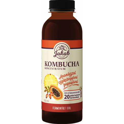Vásároljon Kombucha tea koncentrátum ananász csipkebogyó papaya 500ml terméket - 2.066 Ft-ért