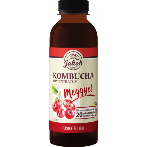 Vásároljon Kombucha tea koncentrátum meggyel 500ml terméket - 2.472 Ft-ért