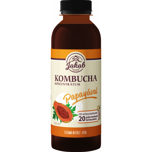 Vásároljon Kombucha tea koncentrátum papayás 500ml terméket - 1.994 Ft-ért