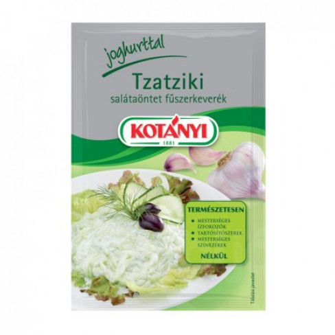 Vásároljon Kotányi salátaöntet por tzatziki 13 g terméket -