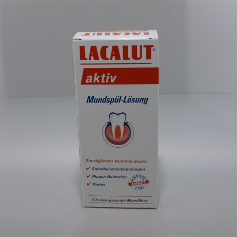 Vásároljon Lacalut aktív szájvíz 300ml terméket - 2.106 Ft-ért