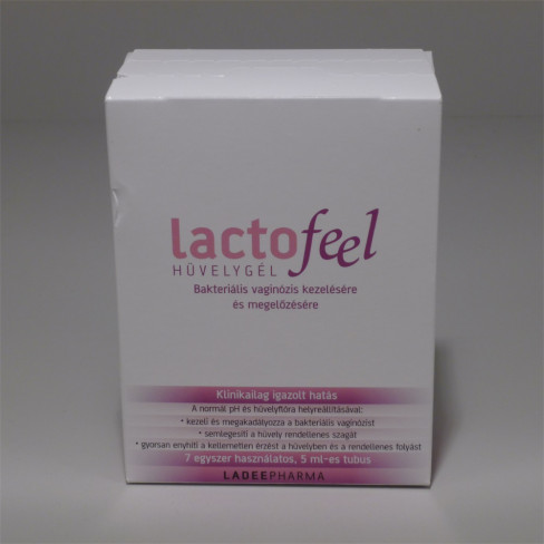 Vásároljon Lactofeel hüvelygél 5ml terméket - 4.452 Ft-ért