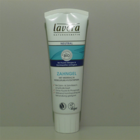 Vásároljon Lavera neutral bio foggél tengeri sóval homeopátiás 75ml terméket - 2.145 Ft-ért