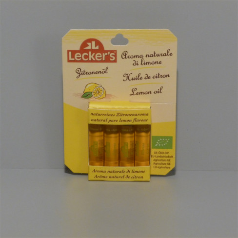 Vásároljon Leckers bio citromolaj /étkezési/4x2 ml 8ml terméket - 1.587 Ft-ért