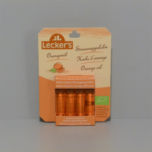 Vásároljon Leckers bio narancsolaj /étkezési/4x2 ml 8ml terméket - 1.587 Ft-ért