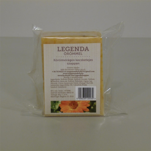 Vásároljon Legenda körömvirágos kecsketejes szappan 95g terméket - 884 Ft-ért