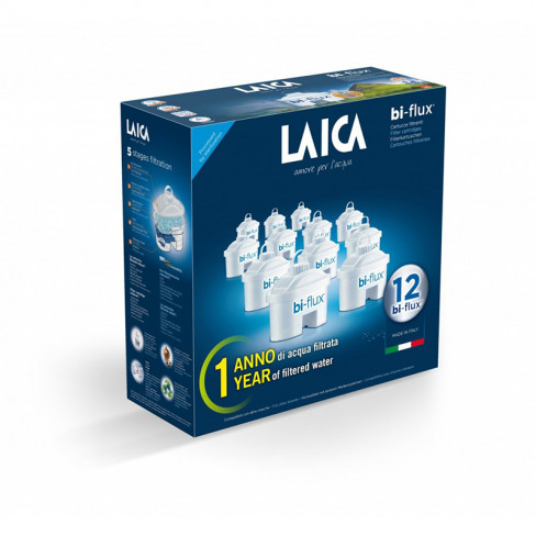 Vásároljon Laica bi-flux vízszűrőbetét 12 db 12 db terméket - 23.264 Ft-ért