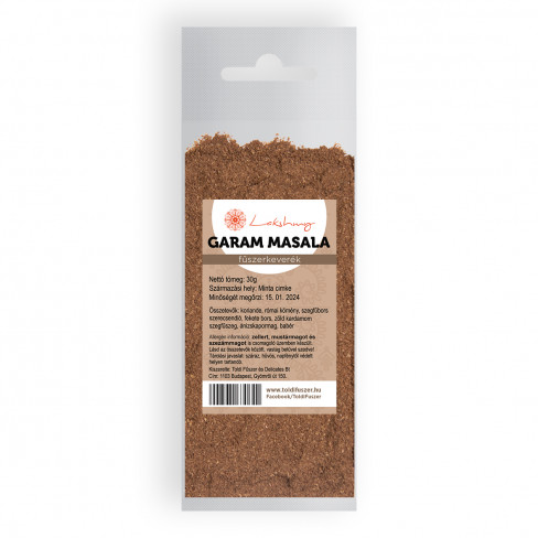 Vásároljon Lakhsmy garam masala 30g terméket - 314 Ft-ért