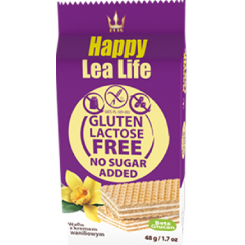 LEA LIFE MINI VANÍLIÁS OSTYASZELET HOZZÁADOTT CUKOR-, GLUTÉN-, LAKTÓZ NÉLKÜL 48 G