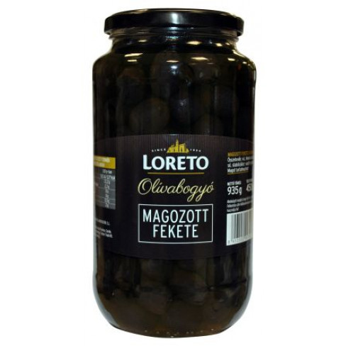 LORETO MAGOZOTT FEKETE OLIVABOGYÓ 900 G