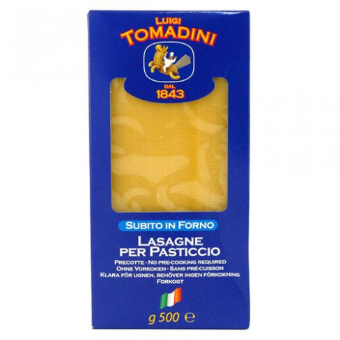 Vásároljon Luigi tomadini lasagne semola 500g terméket - 747 Ft-ért