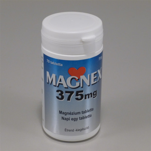 Vásároljon Magnex 375mg tabletta 70db terméket - 1.837 Ft-ért