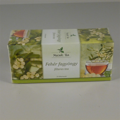 Vásároljon Mecsek fehér fagyöngy tea 25x1g 25g terméket - 422 Ft-ért