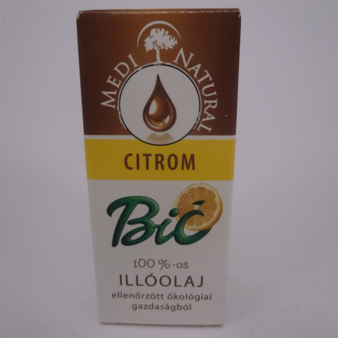 Vásároljon Medinatural bio citrom illóolaj 100% 5ml terméket - 1.373 Ft-ért