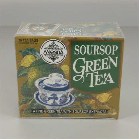 Vásároljon Mlesna suorsop zöld tea 50x2g 50db terméket - 1.709 Ft-ért