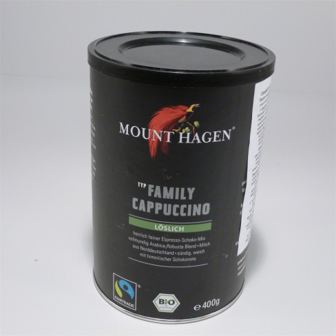 Vásároljon Mount hagen bio cappucino családi kiszerelés 400g terméket - 3.194 Ft-ért