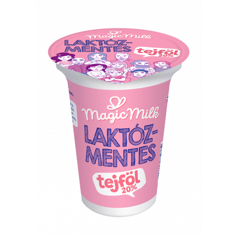 Vásároljon Magic milk laktózmentes tejföl 20% 325g terméket - 356 Ft-ért