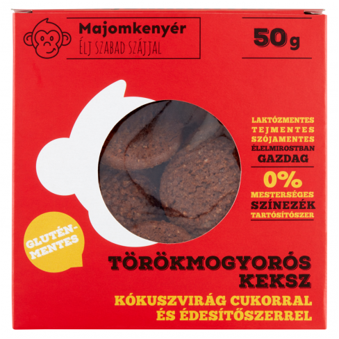 Vásároljon Majomkenyér törökmogyorós paleokeksz 50g terméket - 635 Ft-ért