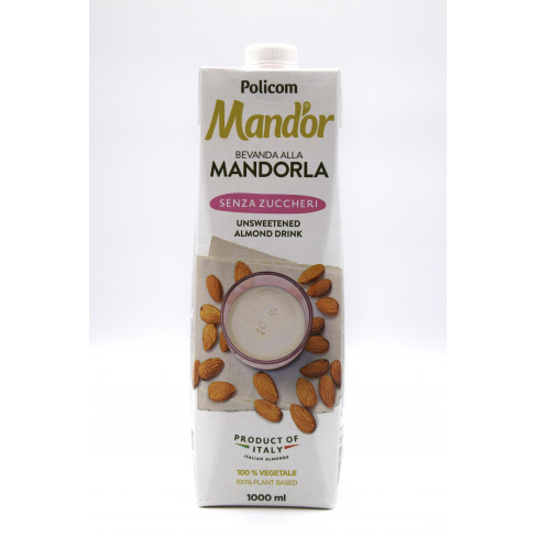 MANDOR PRÉMIUM CUKROZATLAN MANDULAITAL 1000 ML