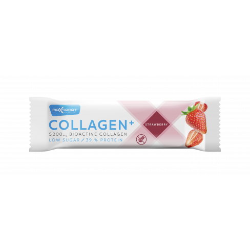 Vásároljon Maxsport collagen+ strawberry szelet 40 g terméket - 550 Ft-ért