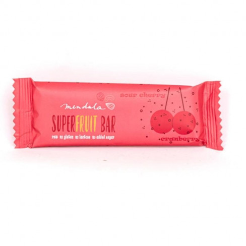 Vásároljon Superfood bar meggyes-vörösáfonyás 40 g terméket - 465 Ft-ért