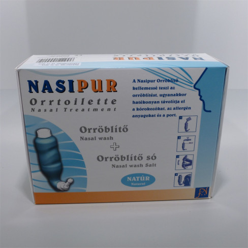 Vásároljon Nasipur orröblítő só készülék 2db terméket - 7.269 Ft-ért