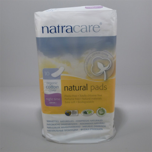 Vásároljon Natracare bio betét éjszakai 10db terméket - 1.837 Ft-ért