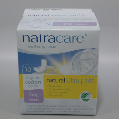 Vásároljon Natracare bio betét szárnyas hosszú 10db terméket - 1.570 Ft-ért