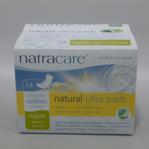 Vásároljon Natracare bio betét szárnyas normál 14db terméket - 1.570 Ft-ért