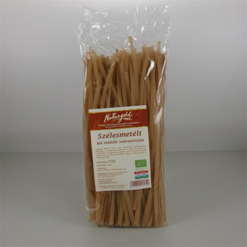 Vásároljon Naturgold bio tönköly tészta szélesmetélt 250g terméket - 391 Ft-ért