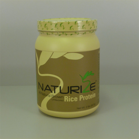 Vásároljon Naturize all natural brown rice protein 907g terméket - 8.280 Ft-ért