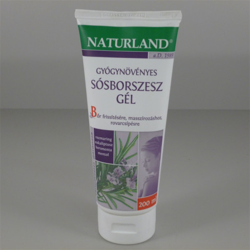 Vásároljon Naturland gyógynövényes sósborszesz gél 200ml terméket - 1.619 Ft-ért
