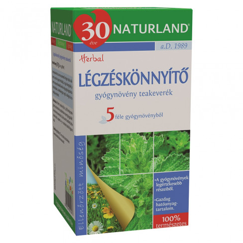 Vásároljon Naturland légzéskönnyítő teakeverék 30g terméket - 1.285 Ft-ért