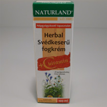 Naturland svédkeserü fogkrém+c vitamin 100ml